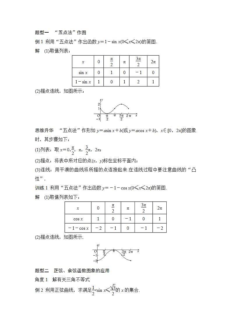 新湘教版高中数学必修一《第一课时 正弦函数、余弦函数的图象》PPT课件+教案03