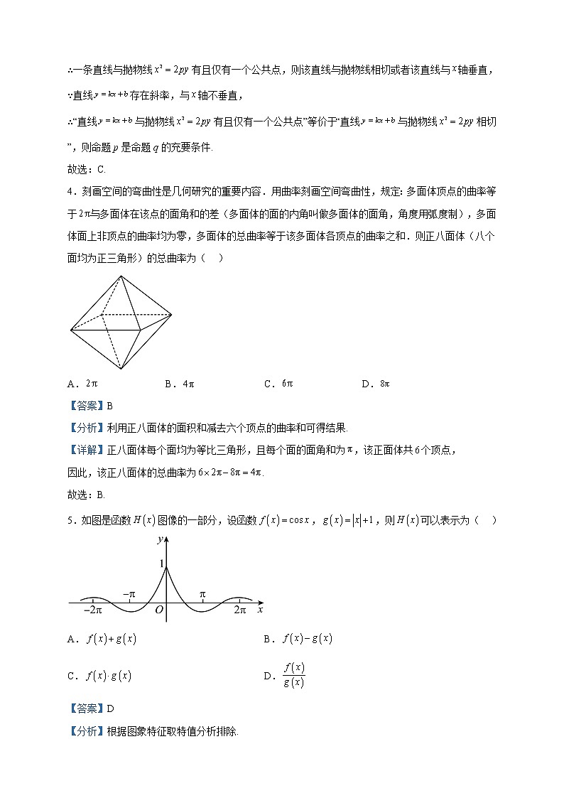 2023届辽宁省沈阳市高三下学期教学质量监测(一)数学试题含解析第2页