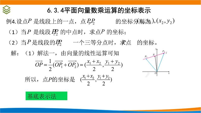 6.3.4 平面向量数乘运算的坐标表示课件PPT08