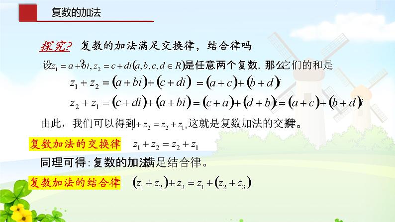 7.2.1复数的加、减运算及其几何意义课件PPT第8页