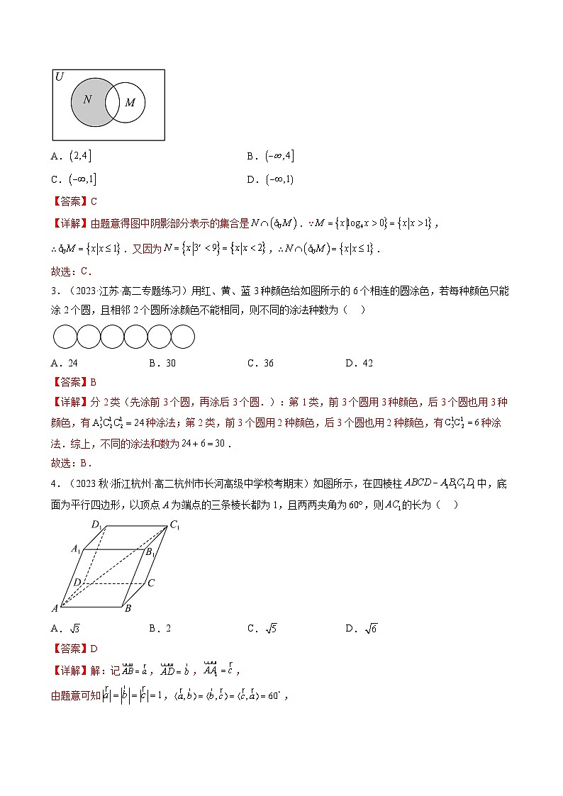 必刷卷03——【高考三轮冲刺】2023年高考数学考前20天冲刺必刷卷(新高考地区专用)(原卷版+解析版)02