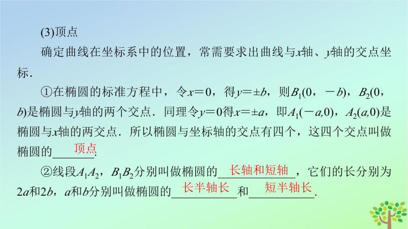 新教材2023年高中数学第2章圆锥曲线1椭圆1.2椭圆的简单几何性质课件北师大版选择性必修第一册08