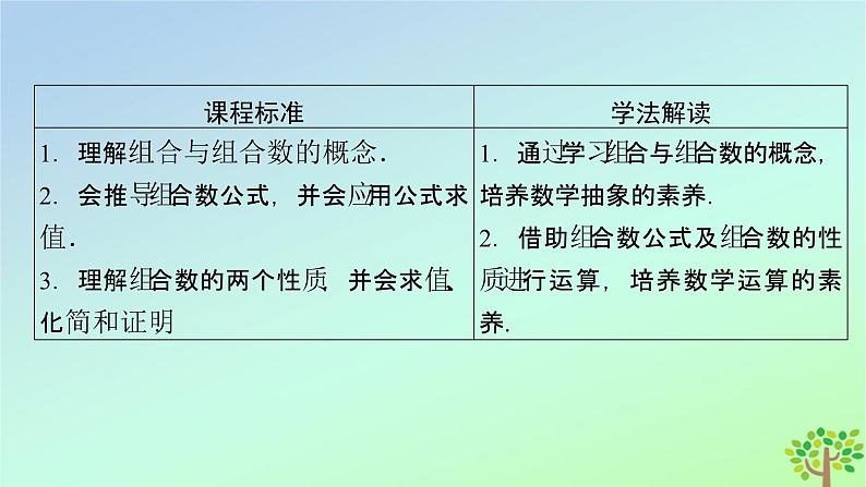 新教材2023年高中数学第5章计数原理3组合第1课时组合组合数及其性质课件北师大版选择性必修第一册03