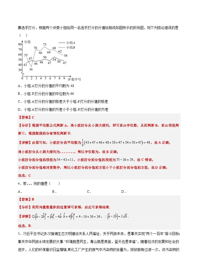 2023年高考数学押题卷01（甲卷文科）（含考试版、参考答案、全解全析、答题卡）02