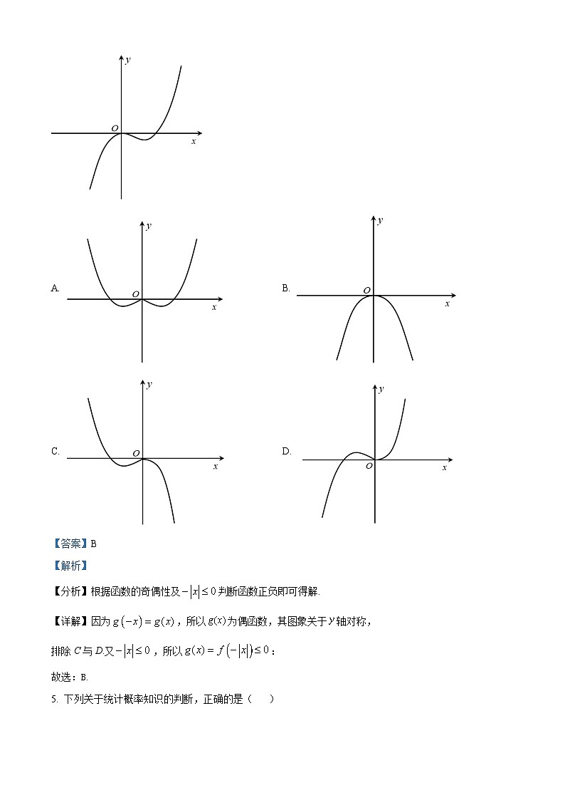 四川省成都市第十二中学(川大附中)2022-2023学年高三数学理科下学期三诊热身考试试题(Word版附解析)03