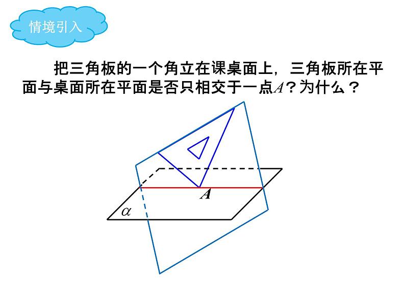 10.1.2相交平面课件-高二下学期数学沪教版(2020)必修第三册第5页