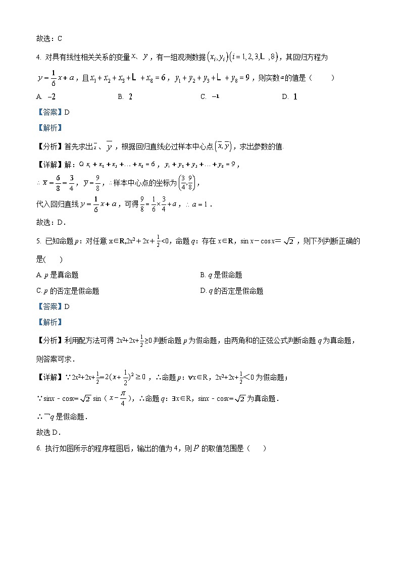 四川省成都市树德中学2022-2023学年高二数学(文)下学期5月月考试题(Word版附解析)02