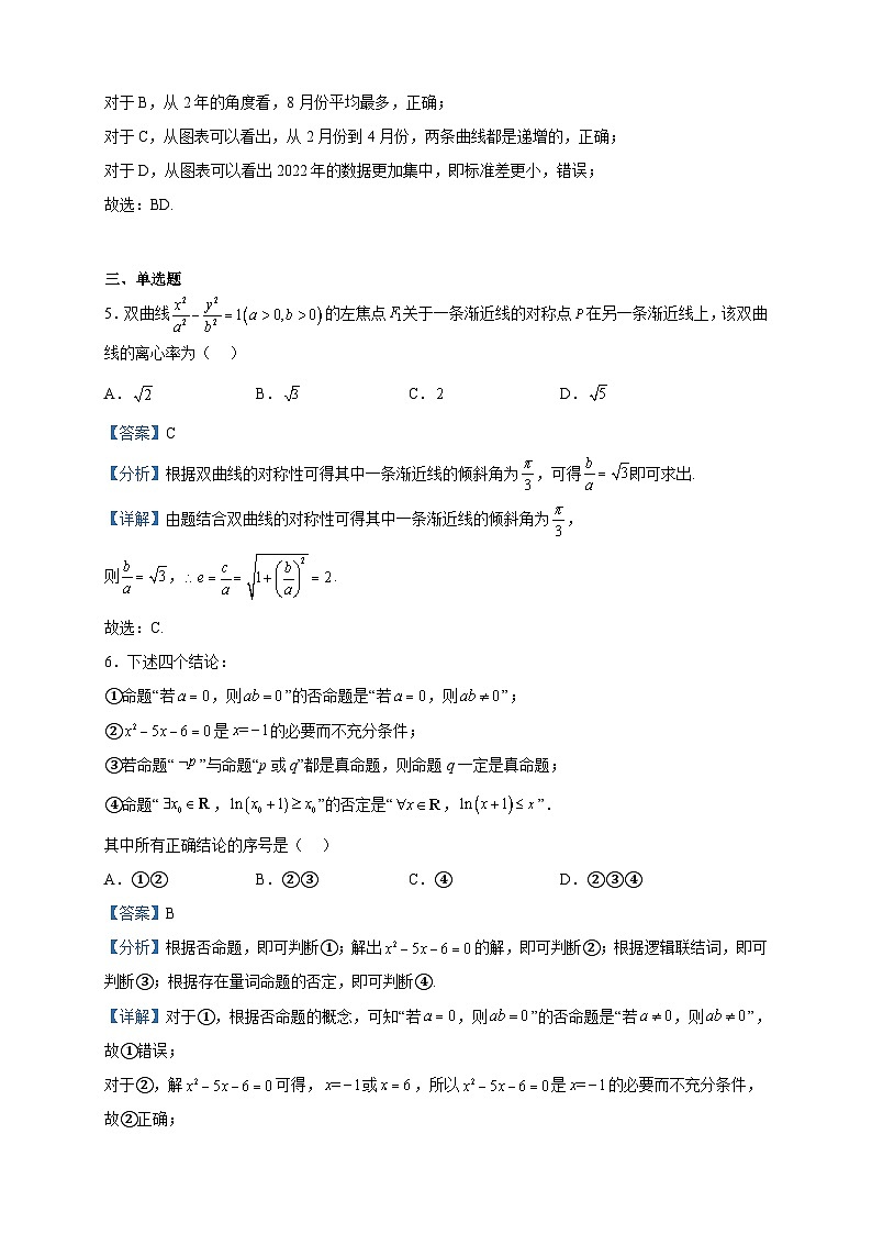 2023届河南省济洛平许高三第四次质量检测数学(理)试题含解析03