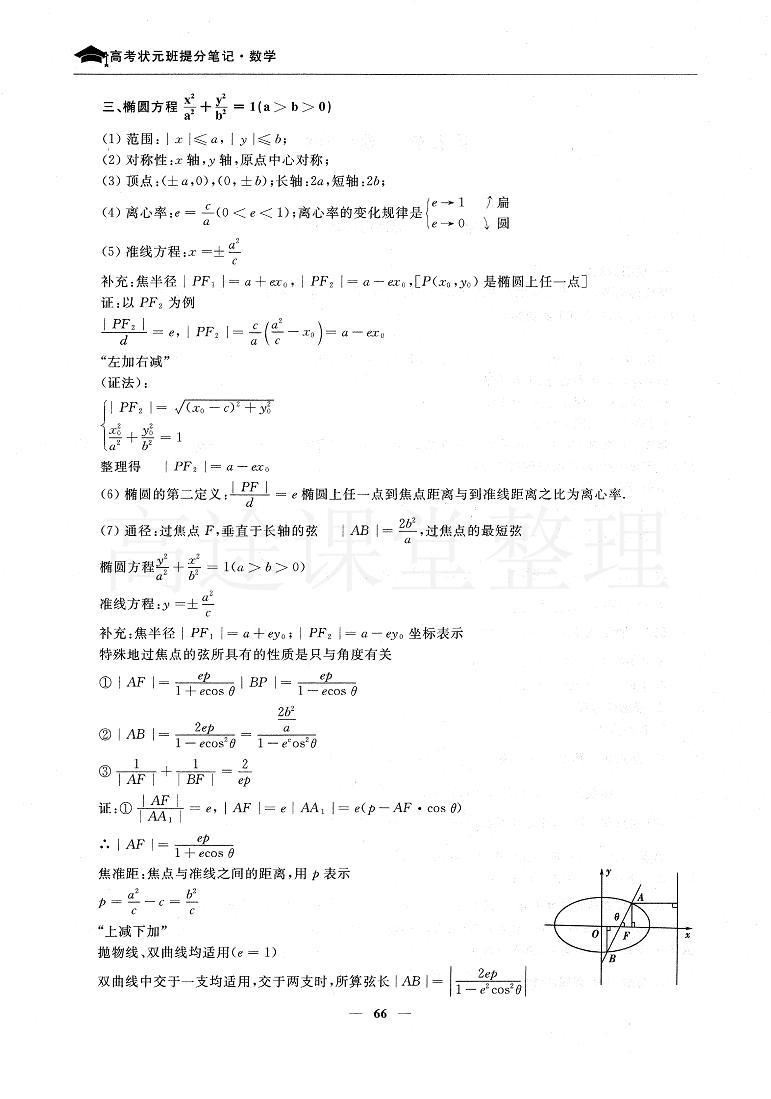 高考【数学】状元笔记(超全知识点276页)_部分202