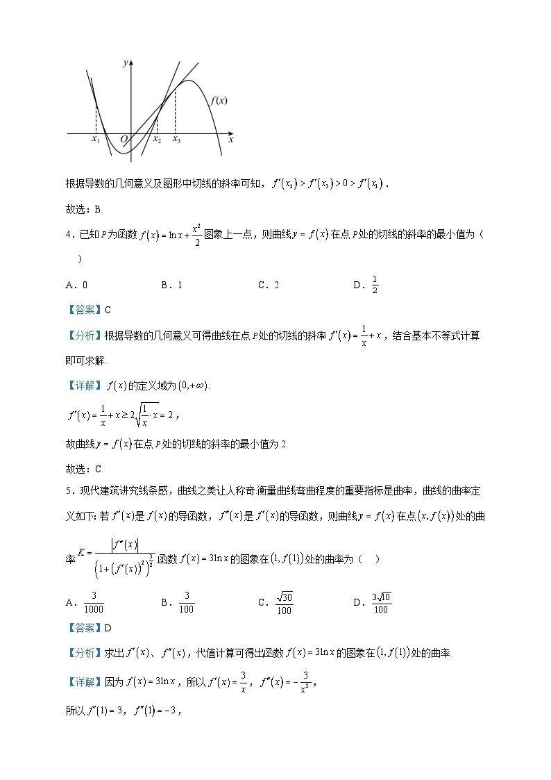 2022-2023学年江西省部分学校高二下学期4月期中联考数学试题含解析02