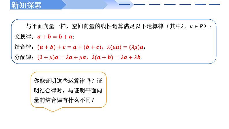 1.1.1空间向量及其线性运算 课件-高中数学人教A版(2019)选择性必修第一册07