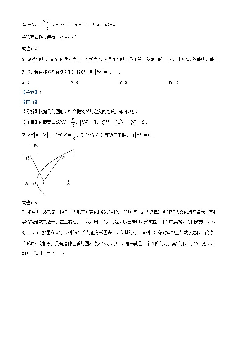 安徽省滁州市定远中学2023届高三数学下学期5月调研考试试卷(Word版附解析)03