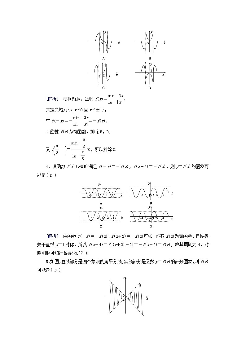 新教材适用2024版高考数学一轮总复习练案13第二章函数概念与基本初等函数Ⅰ第七讲函数的图象第2页