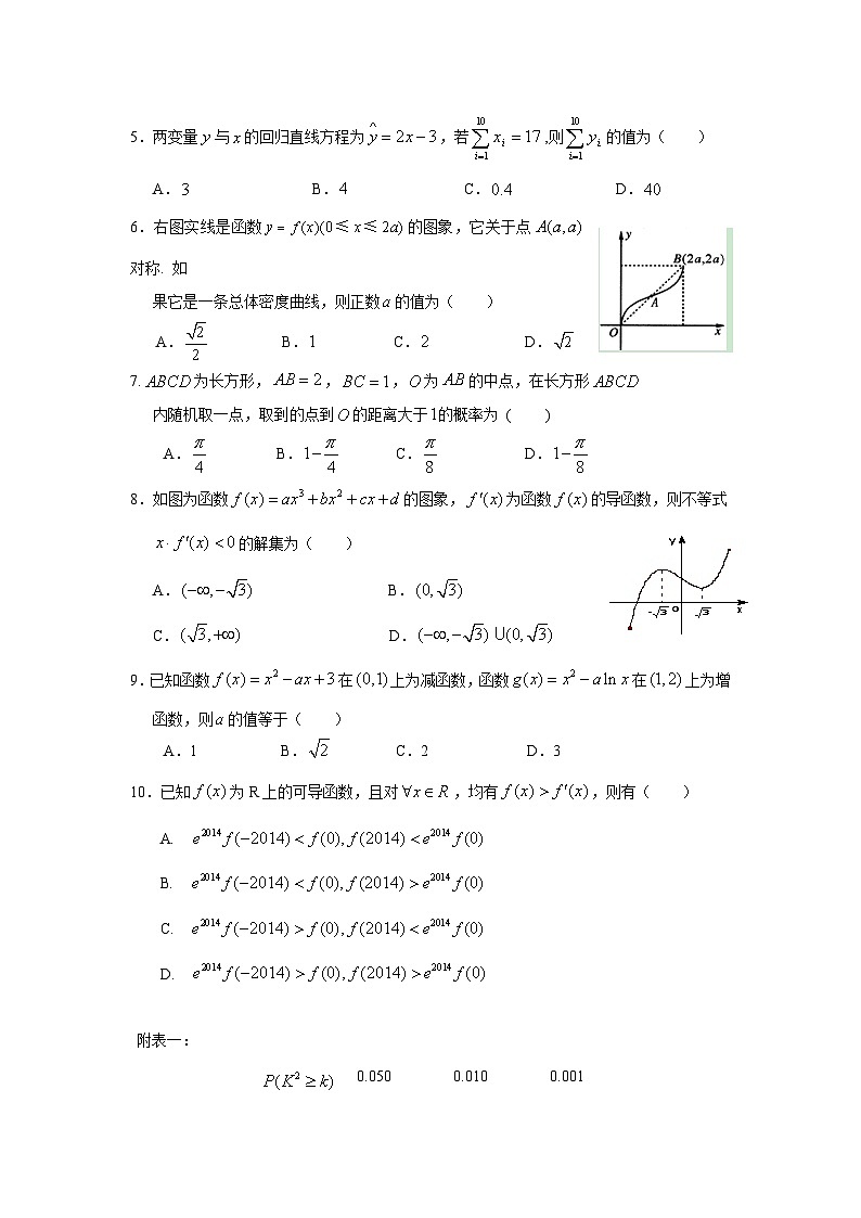 湖北省黄冈中学2013-2014学年高二上学期期末考试 数学理试题 Word版含答案第2页