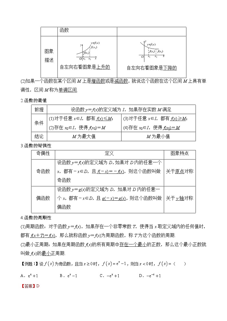 专题05函数(知识点清单)——高二数学下学期期末专项复习学案+期末模拟卷(人教B版2019)03