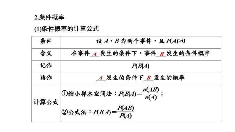 第四节 事件的相互独立性、条件概率第5页