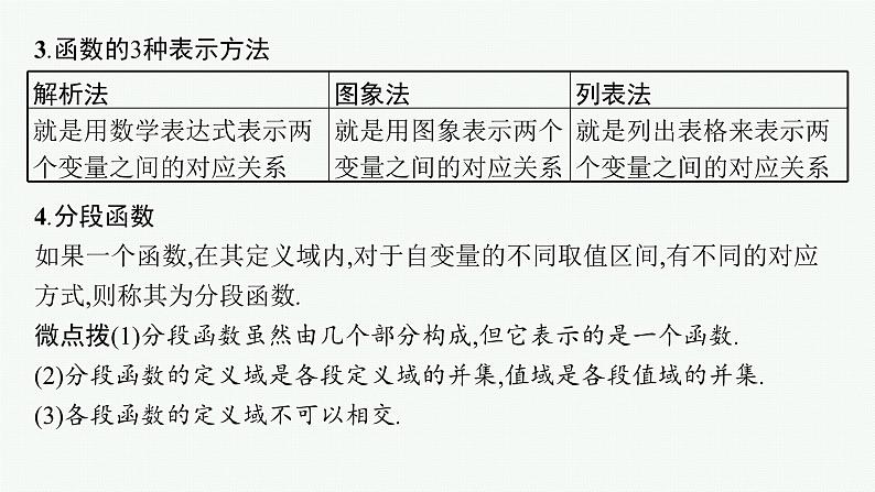 备战2024年高考总复习一轮(数学)第2章 函数的概念与性质 第1节 函数及其表示课件PPT08