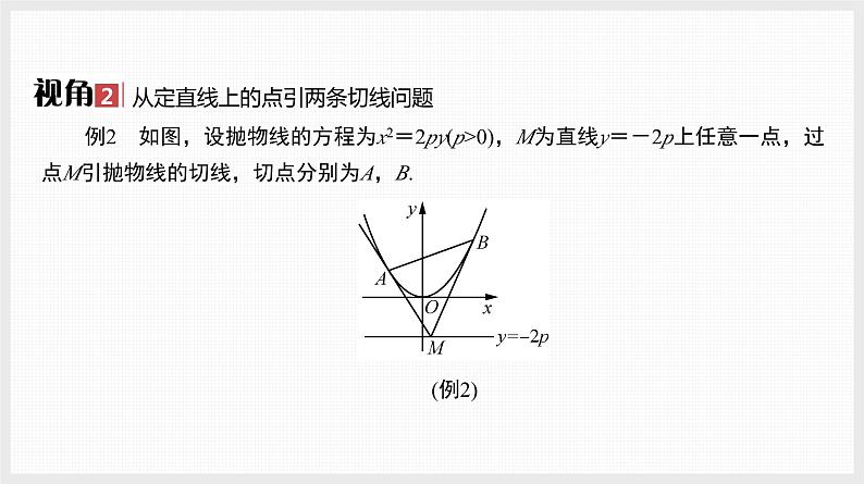 2024全国一轮数学(基础版)备选微专题 阿基米德三角形课件PPT第7页