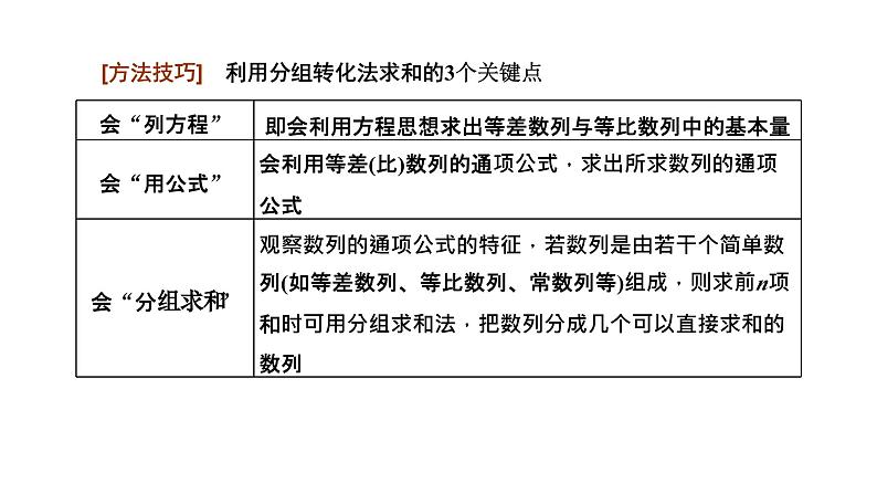 备战2024高考一轮复习数学(理) 第六章 数列 第四节 数列求和课件PPT05