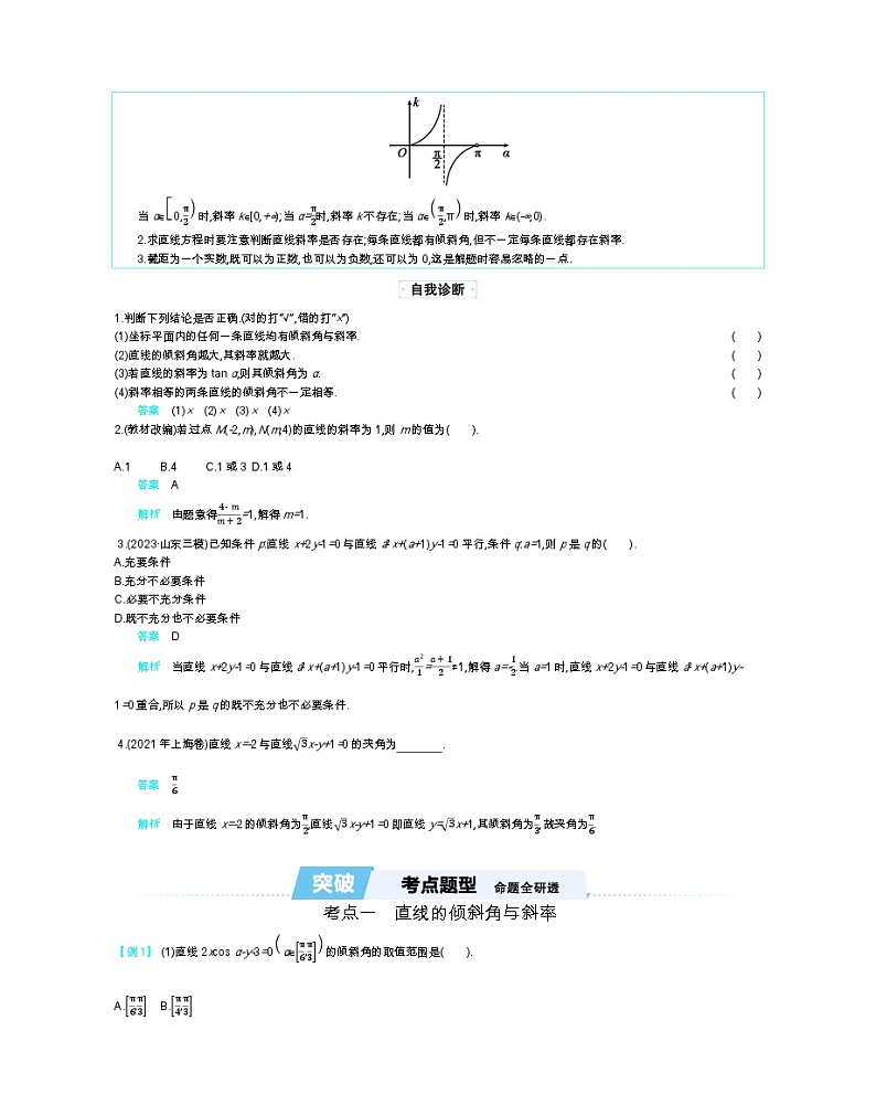 第九章 平面解析几何第2页