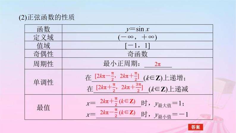 新教材2023版高中数学第七章三角函数7.3三角函数的性质与图象7.3.1正弦函数的性质与图象课件新人教B版必修第三册07