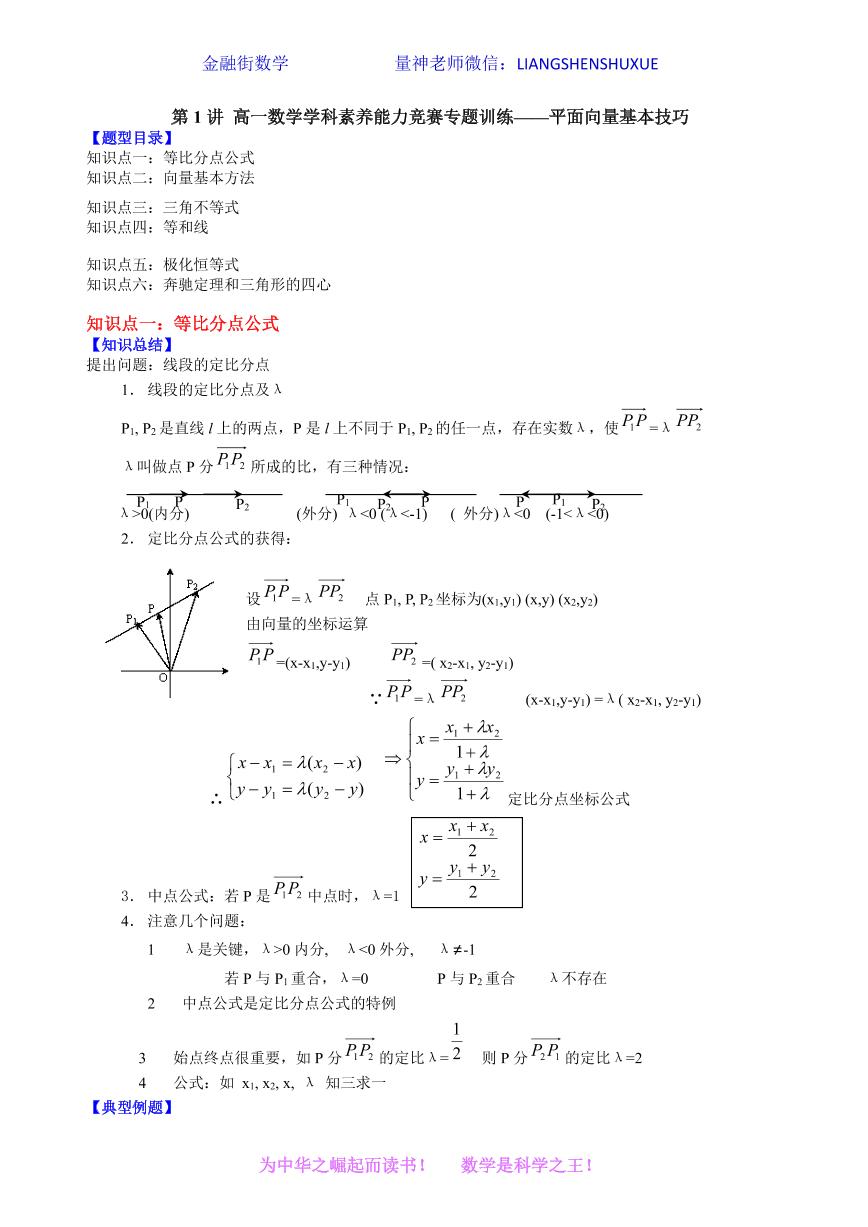 2022-2023学年高一数学学科素养能力培优强基试题精选专练 第1讲 平面向量基础技巧及解析版