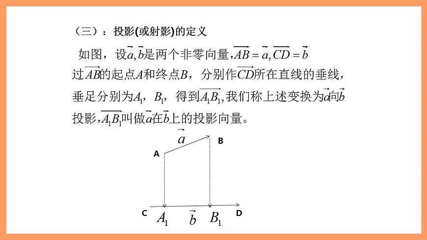 人教A版 2019 高一必修2數(shù)學 6.2.4 平面向量的數(shù)量積 課件第8頁
