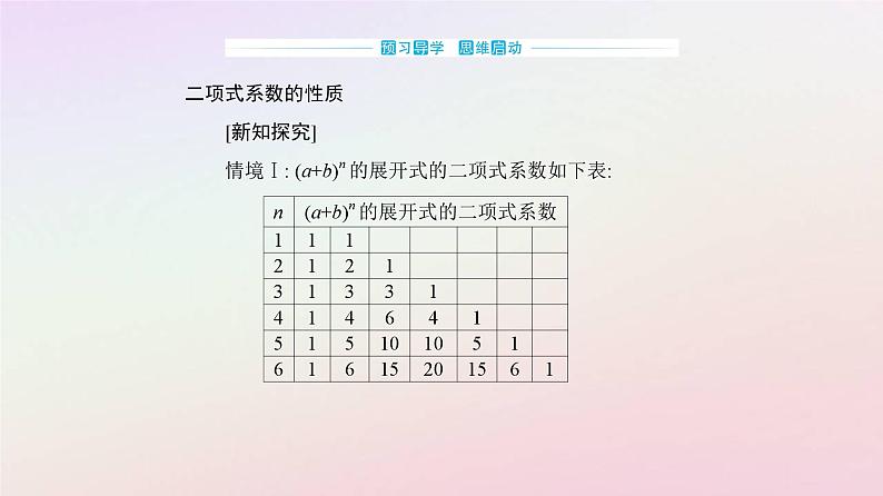 新教材2023高中数学第六章计数原理6.3二项式定理6.3.2二项式系数的性质课件新人教A版选择性必修第三册第3页