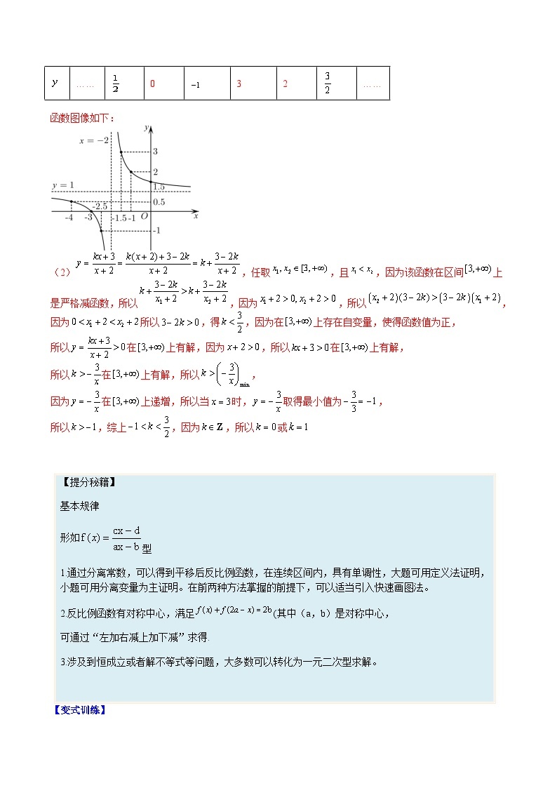 新高一预习：题型分类细讲精练11 函数性质综合大题（人教数学A版2019必修第一册）02