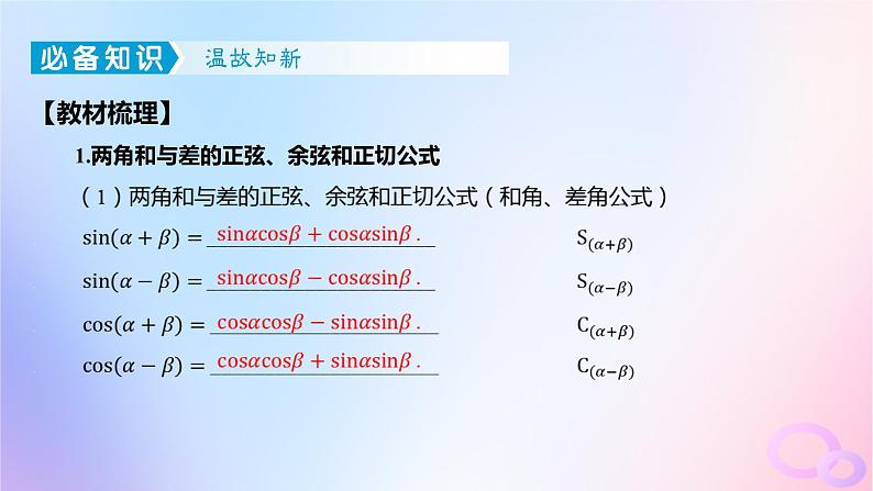 广东专用2024版高考数学大一轮总复习第四章三角函数与解三角形4.3三角恒等变换课件04