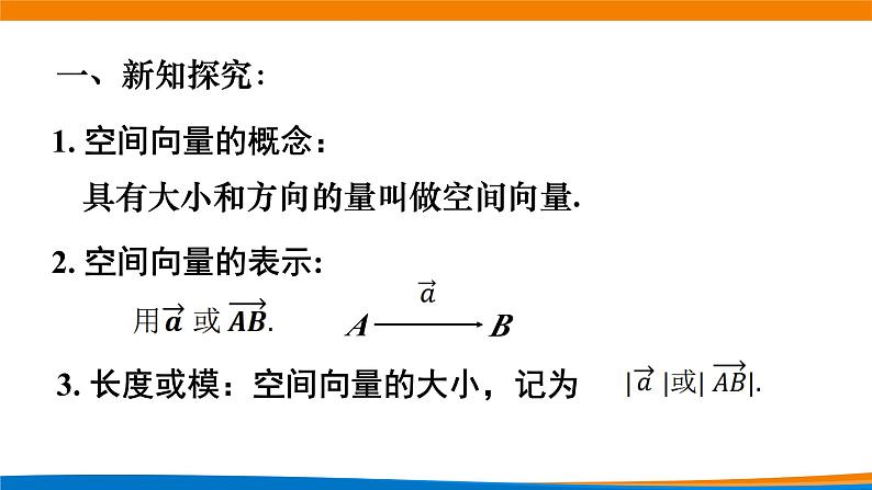 新人教A版高中数学选择性必修一《1.1.1空间向量及其线性运算(第1课时)》课件03