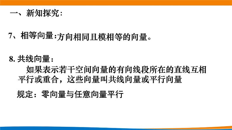 新人教A版高中数学选择性必修一《1.1.1空间向量及其线性运算(第1课时)》课件05
