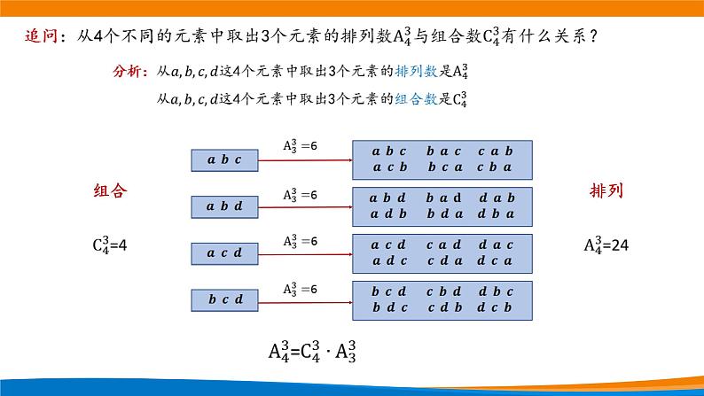 新人教A版高中数学选择性必修三《6.2.4组合数》课件第5页
