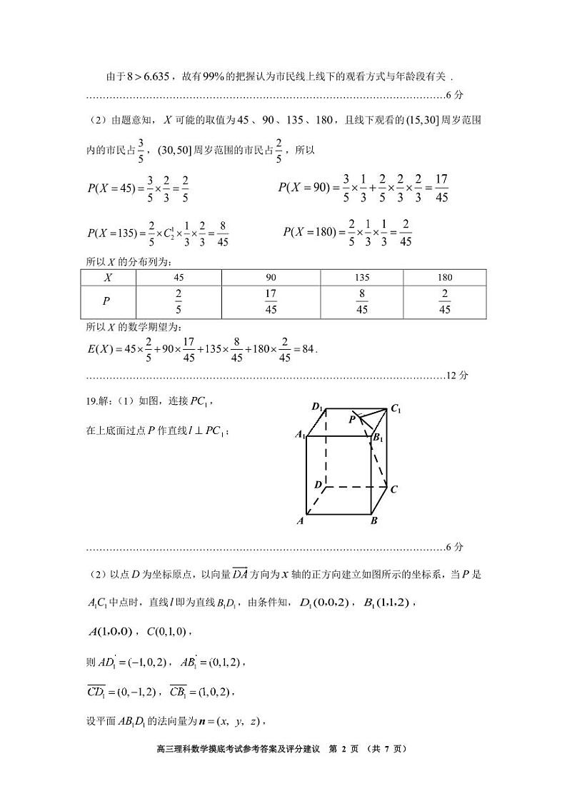 2022理科数学第2页