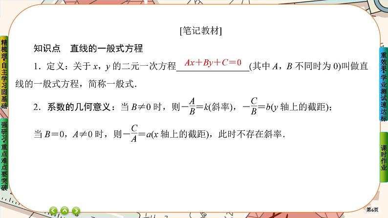第二章-2.3 直线的一般式方程(课件PPT)第6页