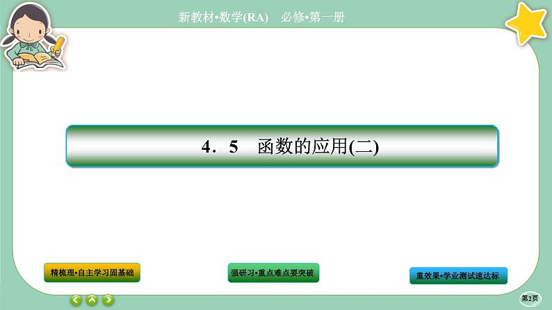 人教A版数学必修一4.5《函数的应用 (二)》(第2课时)课件PPT第2页