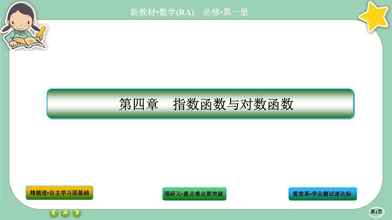 人教A版数学必修一4.4《对数函数》(第3课时)课件PPT第1页