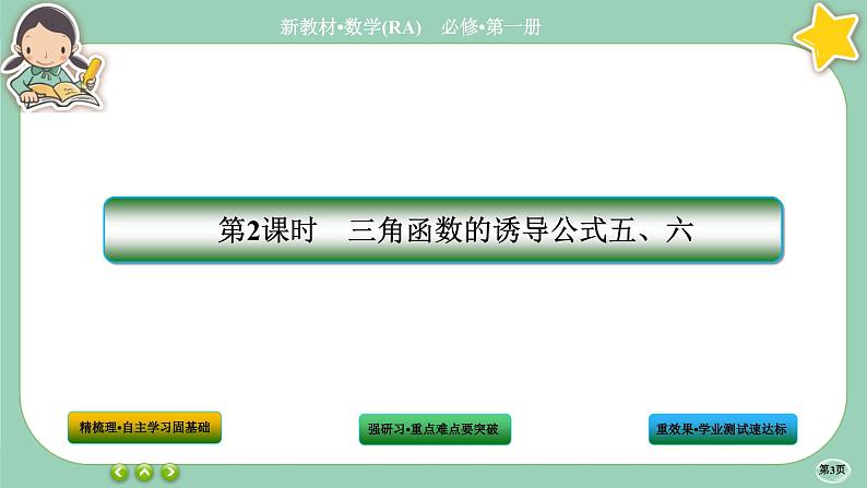 人教A版数学必修一5.3《诱导公式》(第2课时)课件PPT第3页