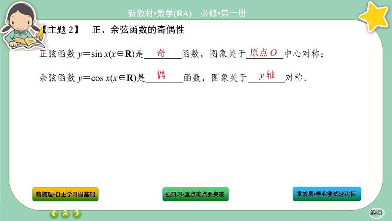 人教A版数学必修一5.4《三角函数的图象与性质》(第2课时)课件PPT第8页