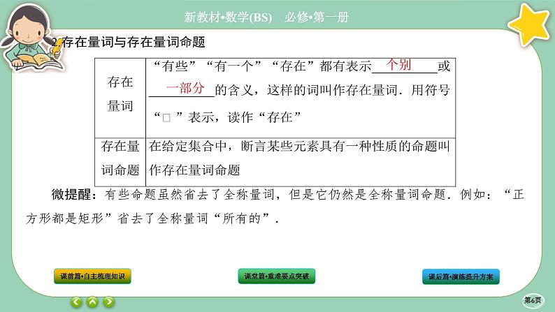 北师大版数学必修一1.2《常用逻辑用语》(第3课时) 课件PPT06