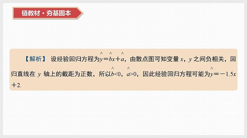 2024年新高考数学第一轮复习课件:第46讲 第1课时 变量的相关关系及线性回归模型05