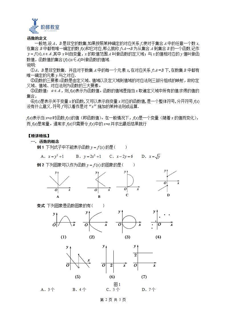 07 函数的概念(原卷版)第2页