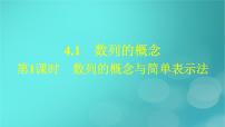 高中数学人教A版 (2019)选择性必修 第二册4.1 数列的概念教课课件ppt