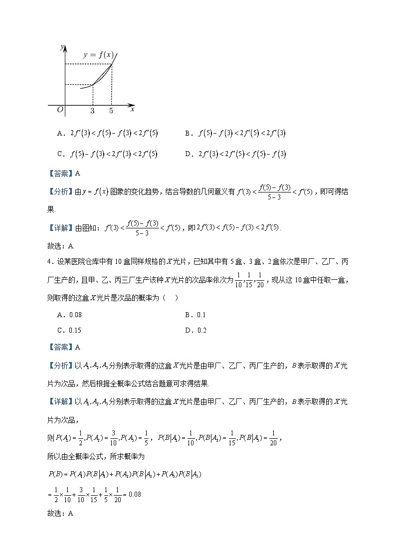 2022-2023学年安徽省安庆市怀宁县高河中学高二下学期第三次考试数学试题含答案第2页