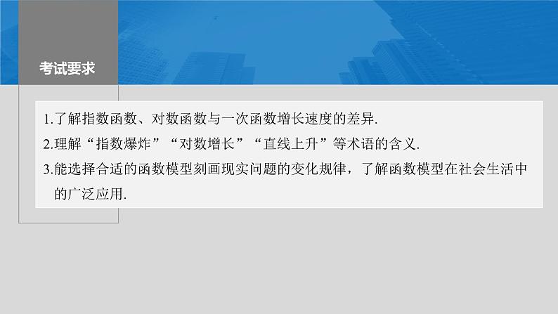 2024届高考数学一轮复习(新教材人教A版强基版)第二章函数2.12函数模型的应用课件第2页