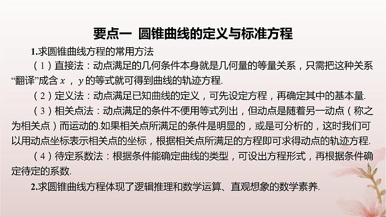 江苏专版2023_2024学年新教材高中数学第3章圆锥曲线与方程章末总结提升课件苏教版选择性必修第一册06