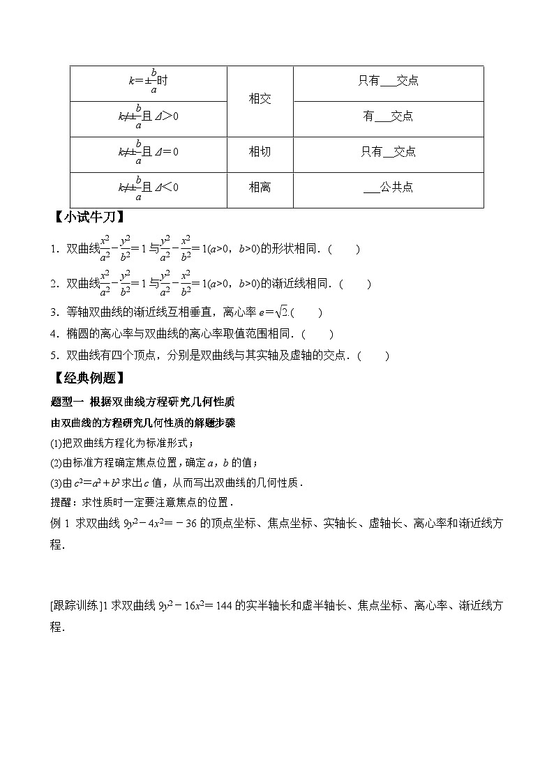 高中数学同步复习圆锥曲线的方程 教案试卷学案练习02