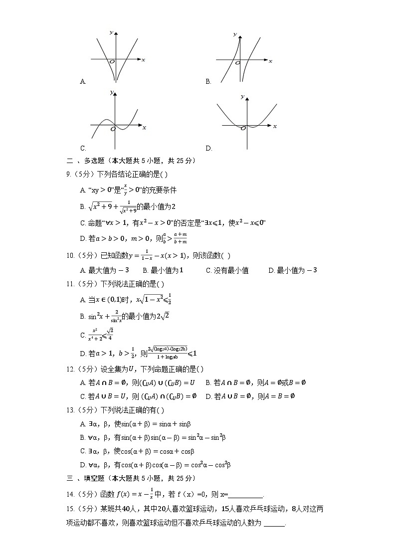 人教B版(2019)数学必修第一册《3.1.2 函数的单调性》同步练习02
