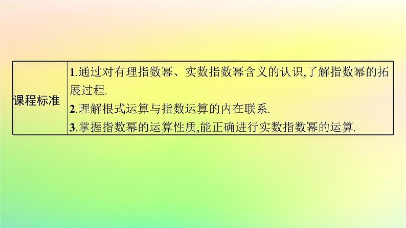 新教材2023_2024学年高中数学第4章指数函数对数函数与幂函数4.1指数与指数函数4.1.1实数指数幂及其运算课件新人教B版必修第二册第3页