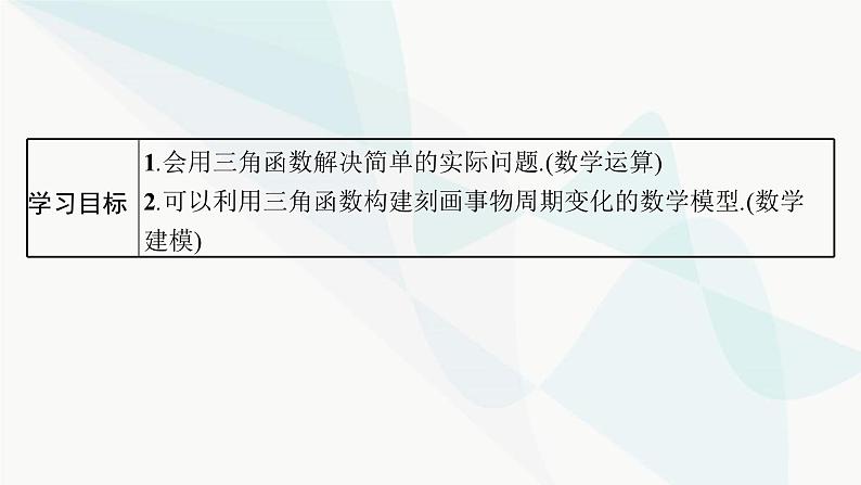 人教A版高中数学必修第一册第5章三角函数5-7三角函数的应用课件第4页